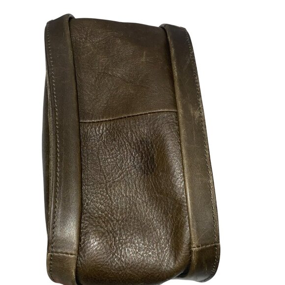 Madewell Sydney Forest Green Genuine Leather Crossbody Bag Adjustable Strap - Picture 5 of 16